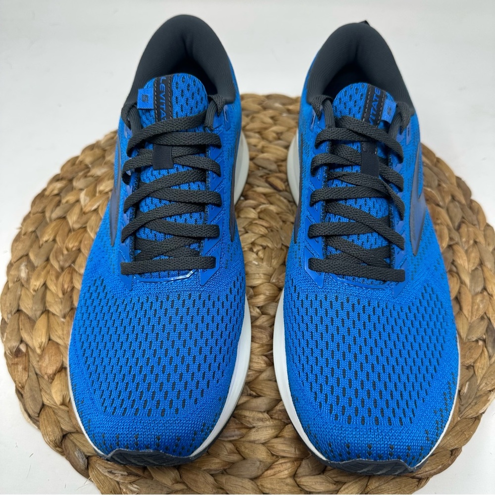 New BROOKS Levitate 5 Running Shoes Blue India Ink White Size 9 Men's - Picture 6 of 10